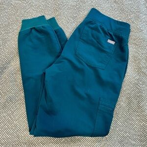 Figs Teal Technical Collection Pants